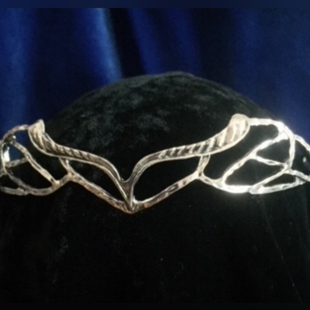 Galadriel Elrond LOTR crown diadem tiara fantasy costume head jewelry